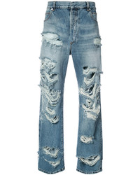 Balmain Distressed Slouched Jeans