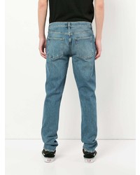 Agolde Distressed Straight Leg Jeans