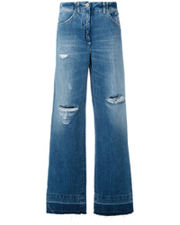Dondup Distressed Wide Leg Jeans