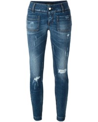 Dolce & Gabbana Distressed Slim Jeans