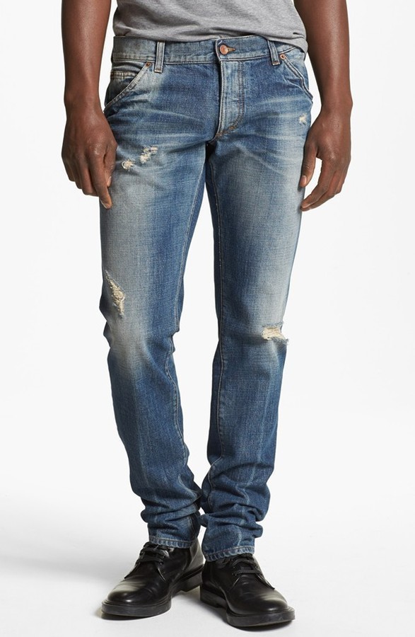 dolce gabbana slim fit jeans