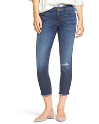 KUT from the Kloth Donna Ripped Crop Jeans