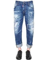 DSQUARED2 20cm Workwear Patched Denim Jeans