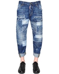 DSQUARED2 20cm Workwear Stitched Denim Jeans