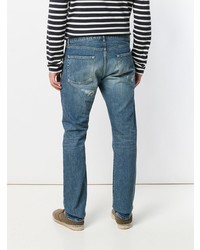 Saint Laurent Faded Denim Jeans