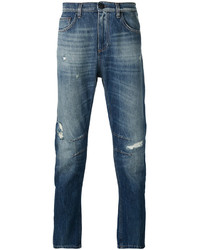 Versace Jeans Distressed Effect Jeans