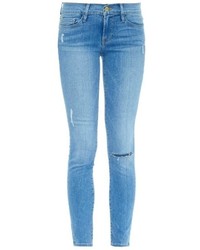 Frame Denim Le Skinny De Jeanne Cropped Jeans