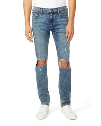 Paige Lennox Ripped Slim Fit Jeans In Jorgensen Destructed At Nordstrom
