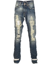 Off-White Ripped Slim Jeans