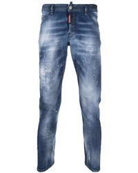 DSQUARED2 Paint Splatter Tapered Jeans
