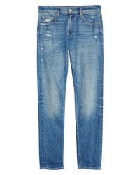 7 For All Mankind Paxtyn Squiggle Skinny Fit Stretch Jeans