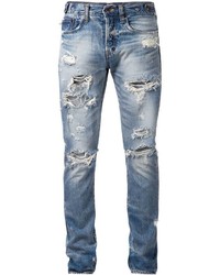 PRPS Japan Ripped Slim Fit Jeans