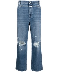 Closed Ripped Detail Wide Leg Jeans