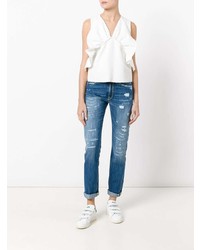 Dondup Ripped Trim Jeans