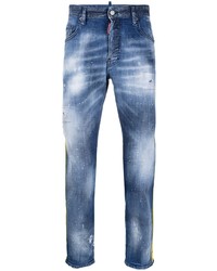 DSQUARED2 Side Stripe Slim Fit Jeans