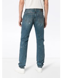 Givenchy Slim Fit Destroyed Denim Jeans