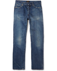 Chimala Slim Fit Distressed Selvedge Denim Jeans