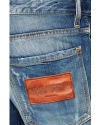 DSQUARED2 Slim Fit Ripped And Repaired Jeans