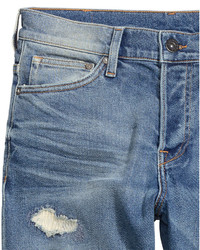 H&M Slim Low Jeans Denim Blue