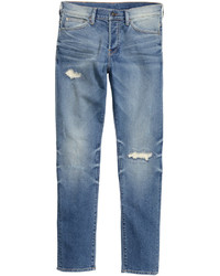 H&M Slim Low Jeans Denim Blue