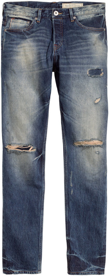 hm selvedge jeans