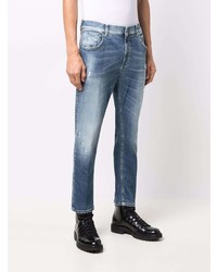 Dondup Stonewashed Cropped Jeans