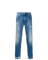 Dondup Stonewashed Tapered Jeans