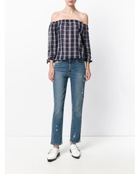 Paige Straight Cropped Jeans