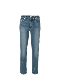 Paige Straight Cropped Jeans