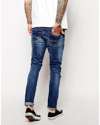 Asos Super Skinny Jeans With Rips