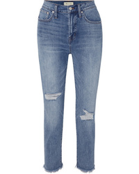 Madewell The Perfect Vintage High Rise Straight Leg Jeans