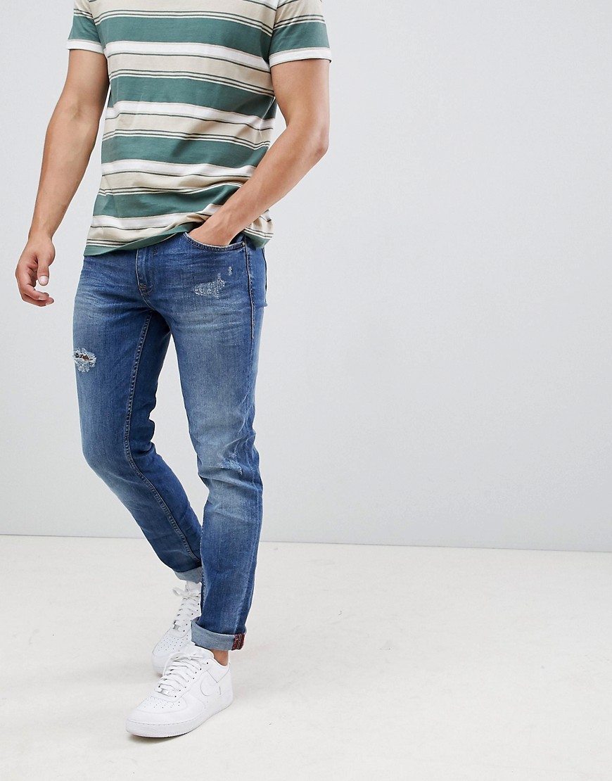 BLEND Slim Fit Jeans Lightwash, $50 Asos | Lookastic