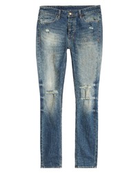 Ksubi Van Winkle Originate Trashed Skinny Jeans
