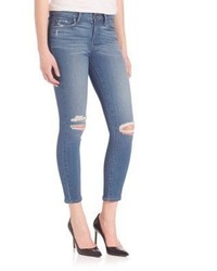 Paige Verdugo Cropped Distressed Jeans