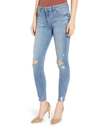DL 1961 Florence Ripped Ankle Skinny Jeans