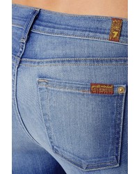 7 For All Mankind Relaxed Skinny In Bright Skies Blue