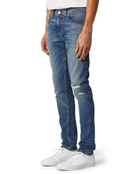 Hudson Jeans Axl Slim Fit Ripped Skinny Jeans