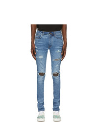 Amiri Blue Thrasher Plus Jeans