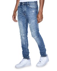 Ksubi Chitch Chronicle Trashed Skinny Jeans In Denim At Nordstrom