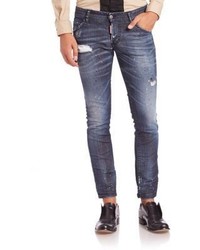 DSQUARED2 Clet Distressed Skinny Jeans