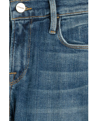 Frame Denim Le Garcon Distressed Skinny Jeans
