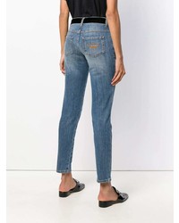 Boutique Moschino Distressed Cropped Jeans
