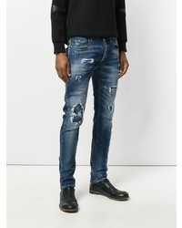 Frankie Morello Distressed Effect Jeans