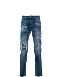 Frankie Morello Distressed Effect Jeans