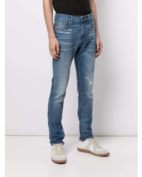 7 For All Mankind Distressed Finish Jeans