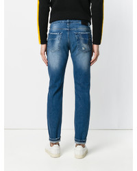 Fendi Distressed Skinny Jeans