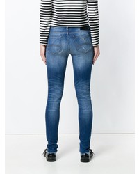 Emporio Armani Distressed Skinny Jeans