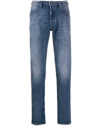 Emporio Armani Distressed Slim Fit Jeans