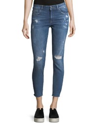 DL1961 Dl 1961 Florence Crop Distressed Skinny Jeans