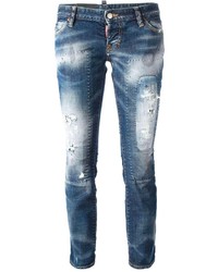 DSquared 2 Bleached Ripped Jeans